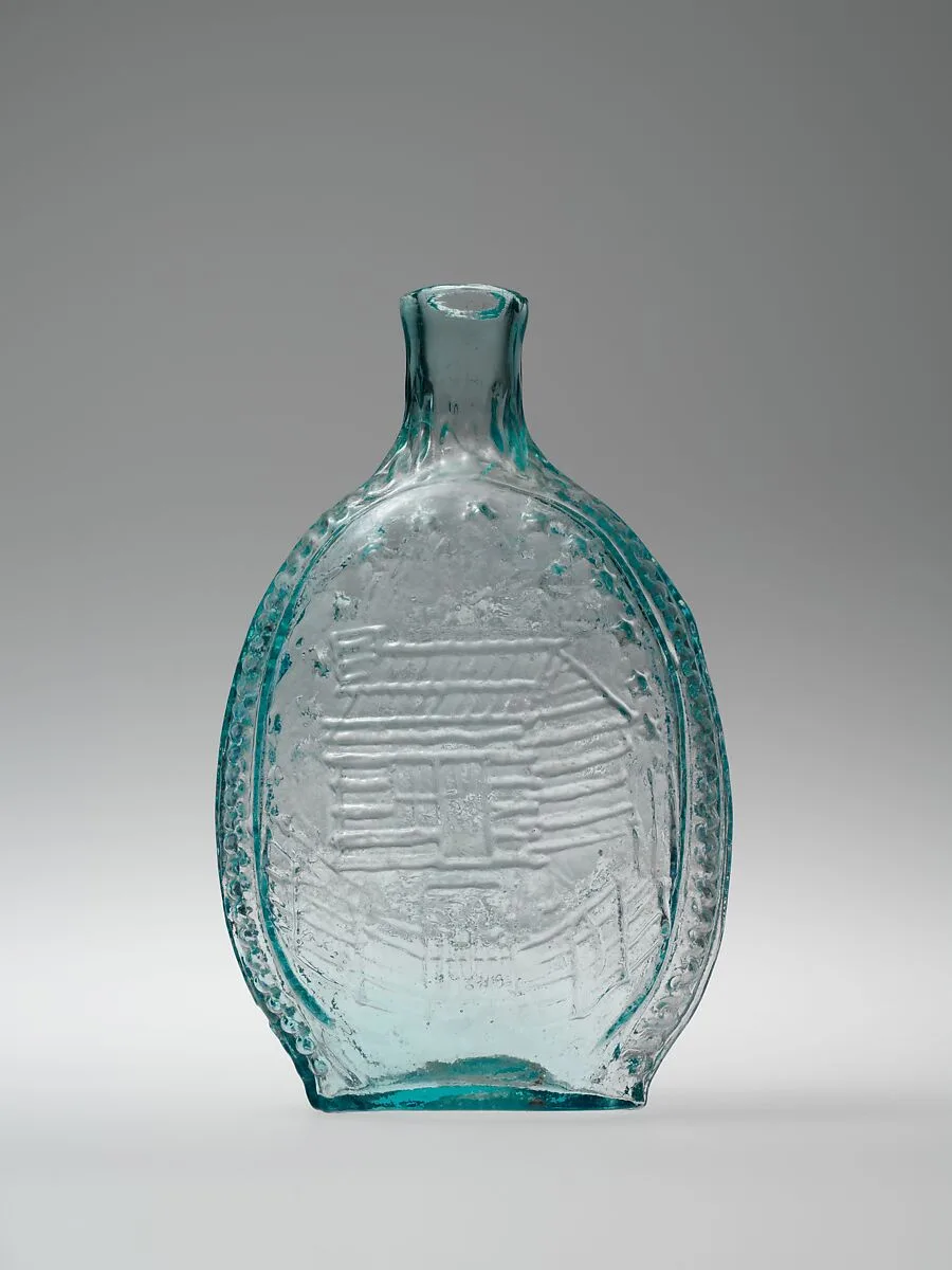 Figured flask — Unknown