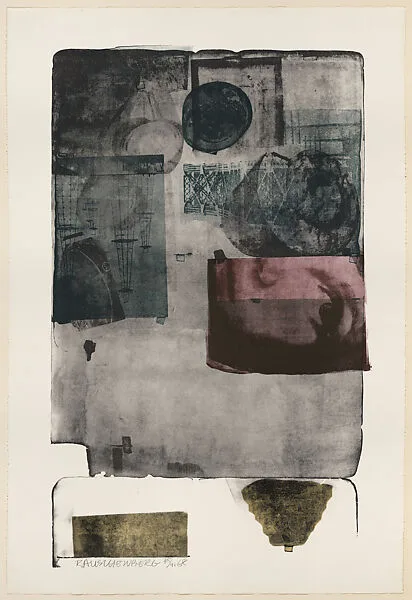 Gamble — Robert Rauschenberg|Universal Limited Art Editions