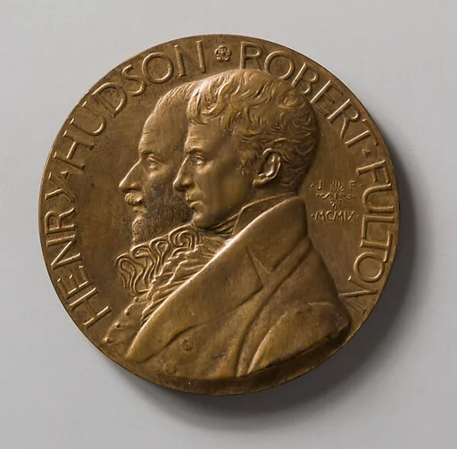Commemorative Medal, The Hudson-Fulton Celebration, New York