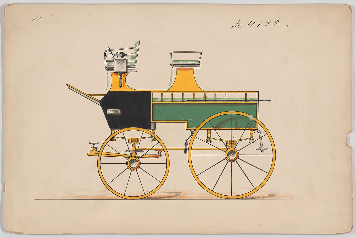 Design for Wagonette Break, no. 4138 — Brewster & Co.|Herman Stahmer