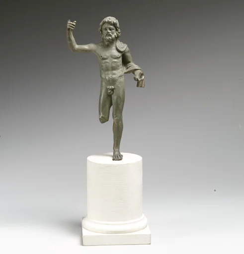 Bronze statuette of Neptune