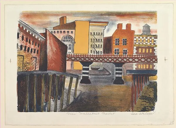 Near Wallabout Market — Ida York Abelman|WPA