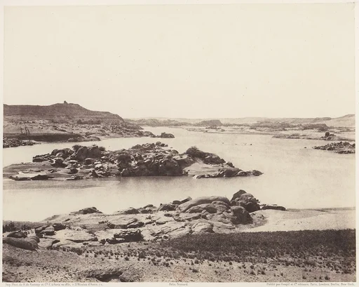 Première Cataracte, Vue Générale Prise de la Point Méridionale de l'Ile d'Éléphantine
