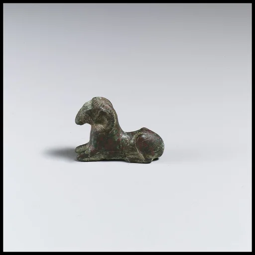Bronze statuette of a ram