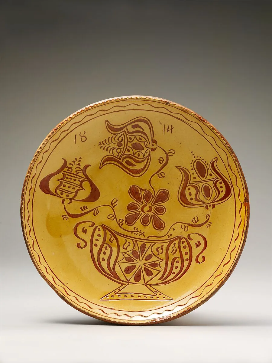 Plate — Heinrich Stofflet
