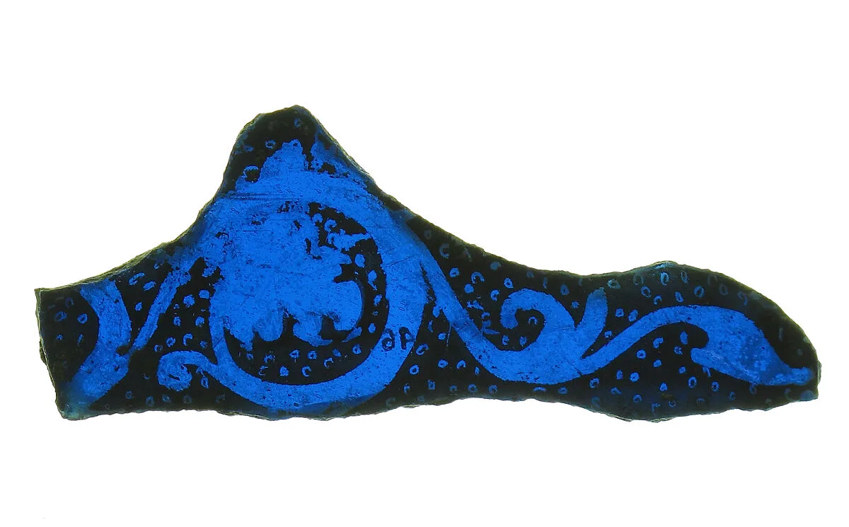 Glass Fragment — Unknown