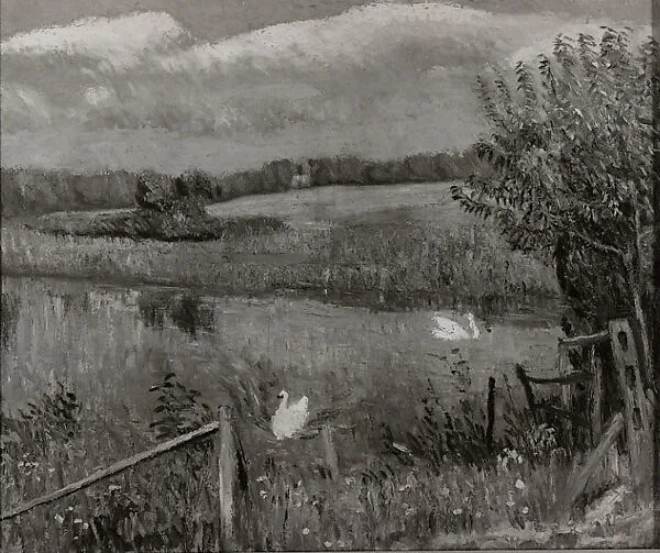 Swan Pond, Bellport, Long Island — William James Glackens