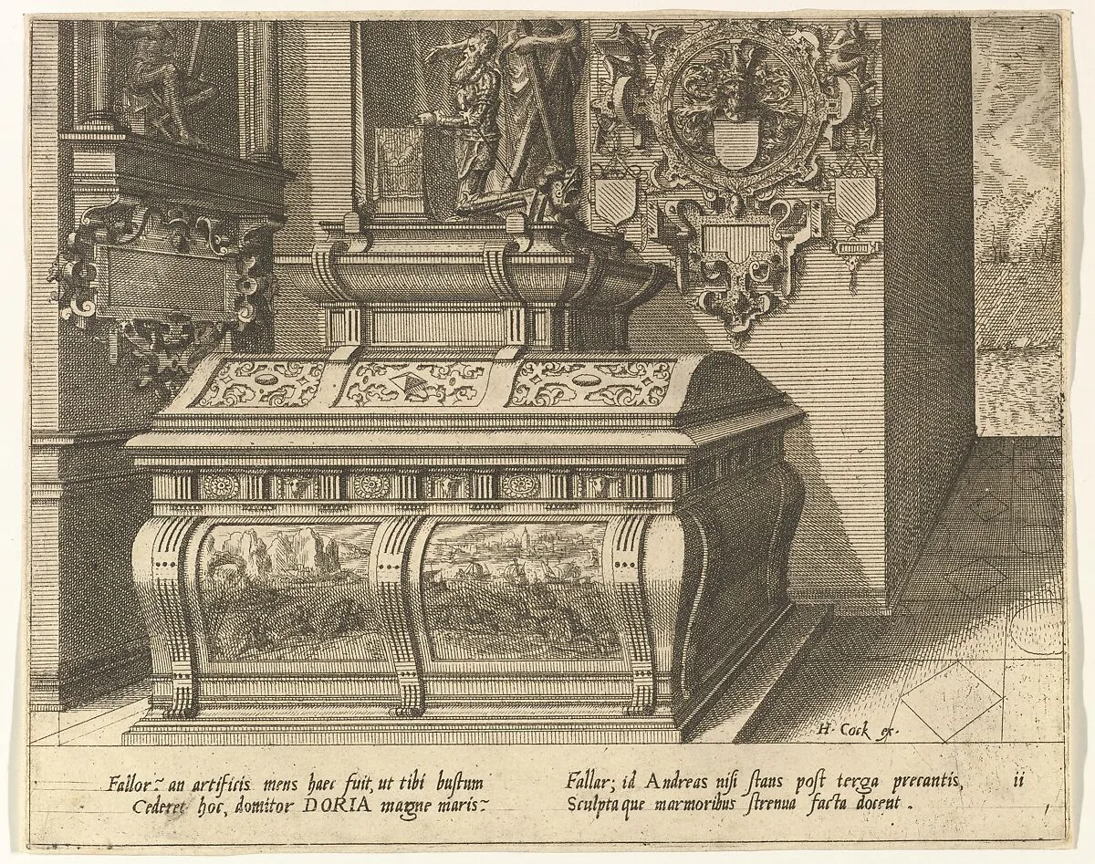 Cœnotaphiorum (11) — Hans Vredeman de Vries|Johannes van Doetecum I|Lucas van Doetecum|Hieronymus Cock
