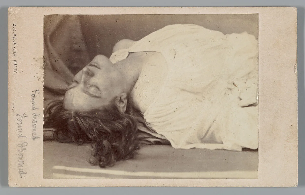 Found Drowned — Oscar Gustav Rejlander