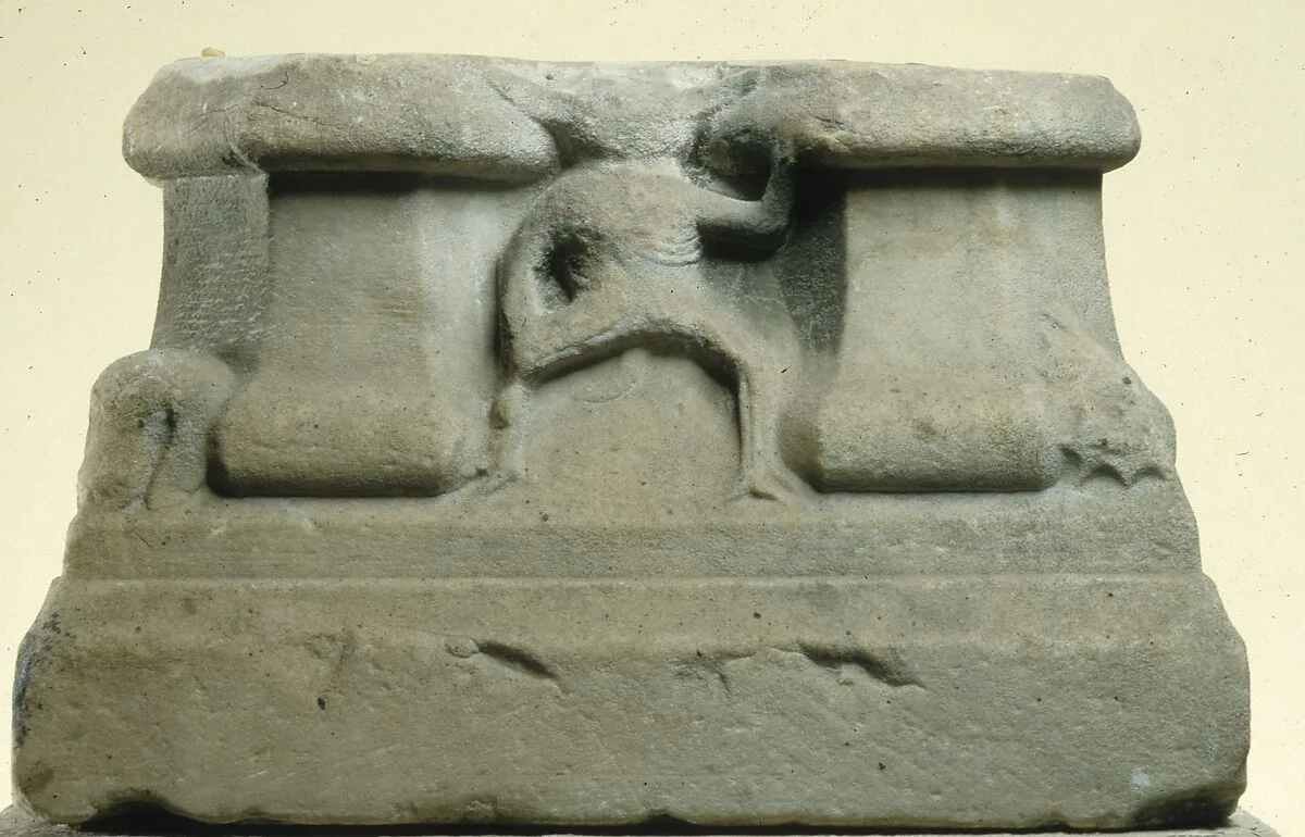 Double Column Base — Unknown