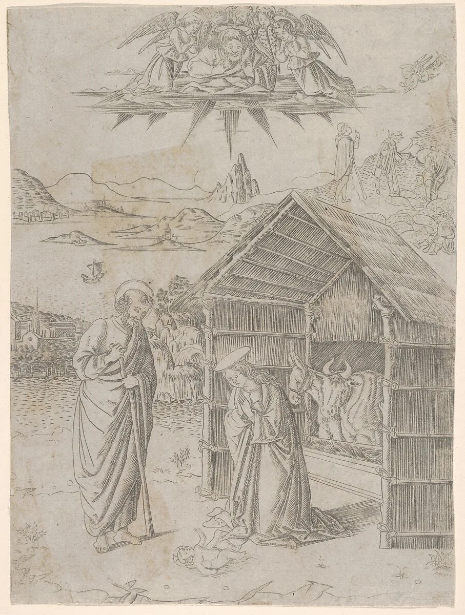 The Nativity, from "Life of the Virgin and Christ" — Francesco Rosselli