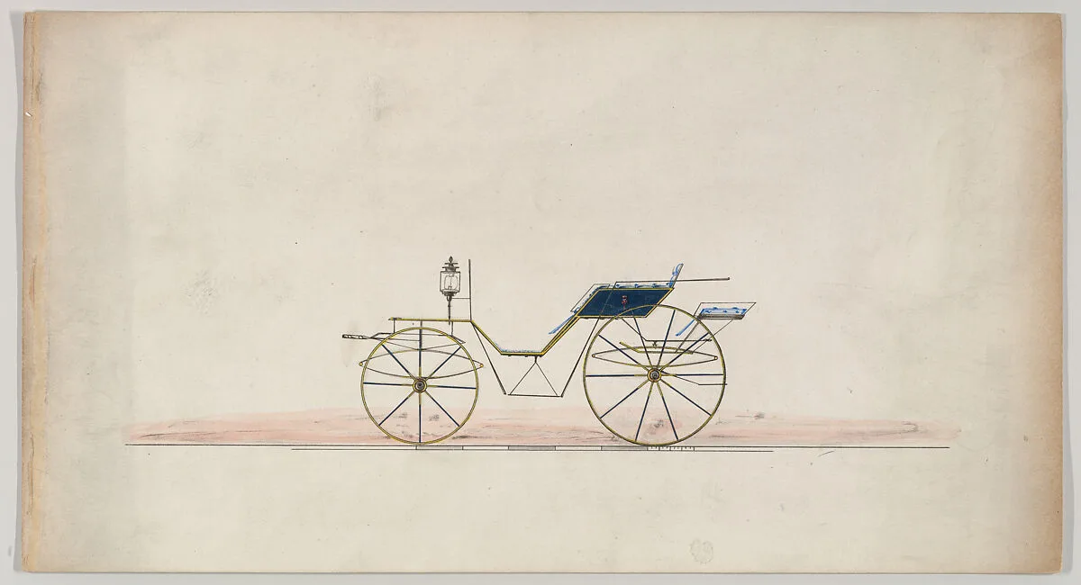 Drop Front Phaeton (unnumbered) — Brewster & Co.