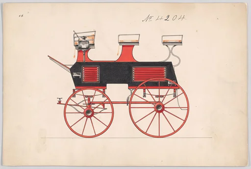 Design for Roof Seat Break, no. 4204