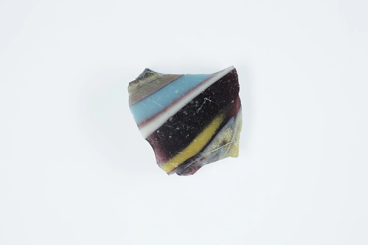 Fragment from Thick Walled Marbled Vessel — Unknown