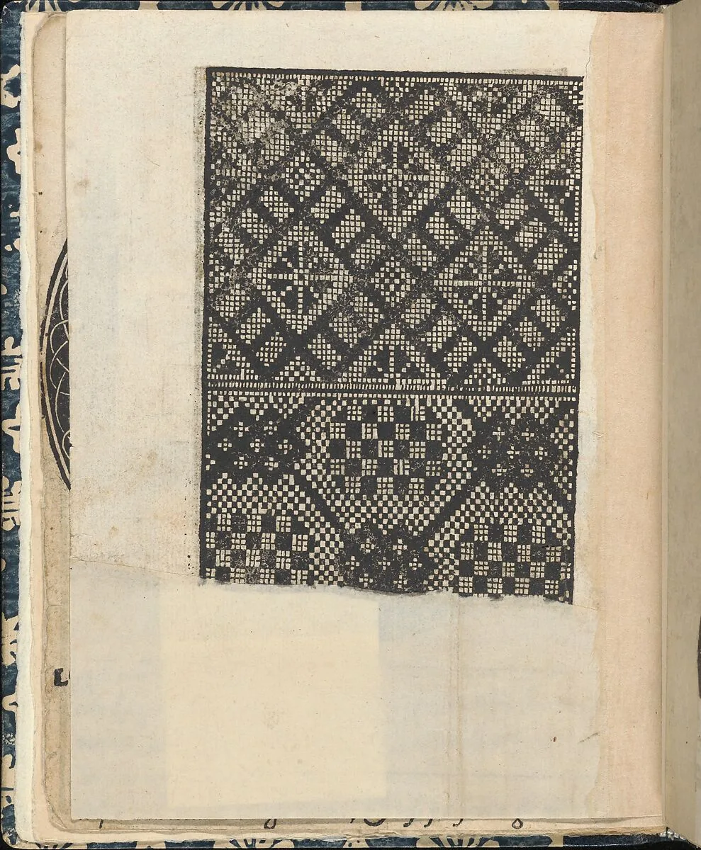 Essempio di recammi, page 5 (verso) — Giovanni Antonio Tagliente|Giovanni Antonio di Nicolini da Sabio e i fratelli