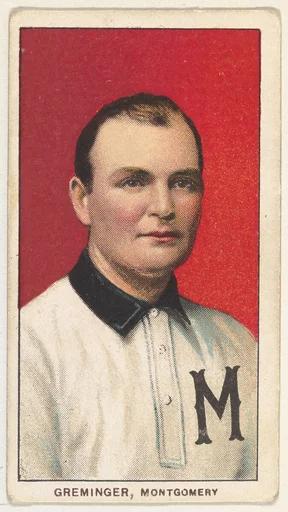 Greminger, Montgomery, Southern League, from the White Border series (T206) for the American Tobacco Company