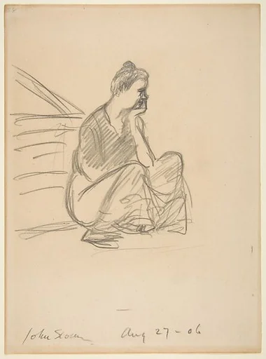 Crouching Woman