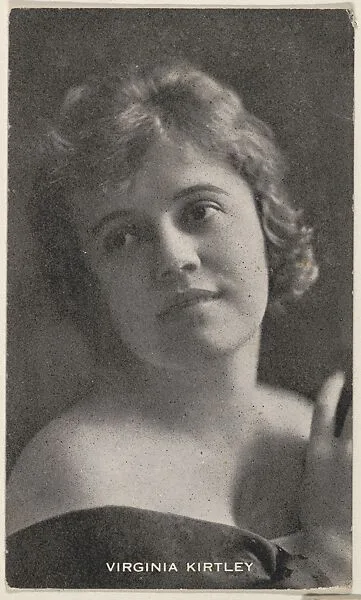 Virginia Kirtley, from the Black and White Movie Stars series (D1), issued by the E. H. Koester Baking Company — E. H. Koester Baking Company, Baltimore