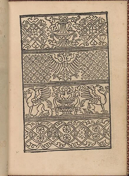 Modelbuch new, aller Art, Nehens und Stickens (page 2r) — Hermann Gülfferich|Riviere & Son(s)