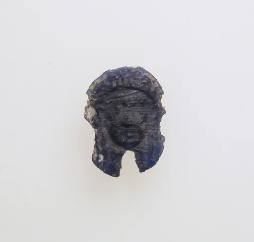 Glass double-headed pendant