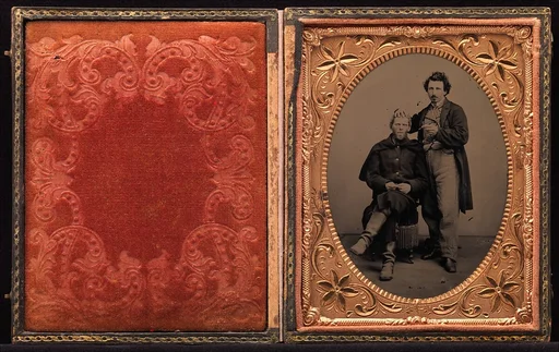 [Union Soldier and Barber]
