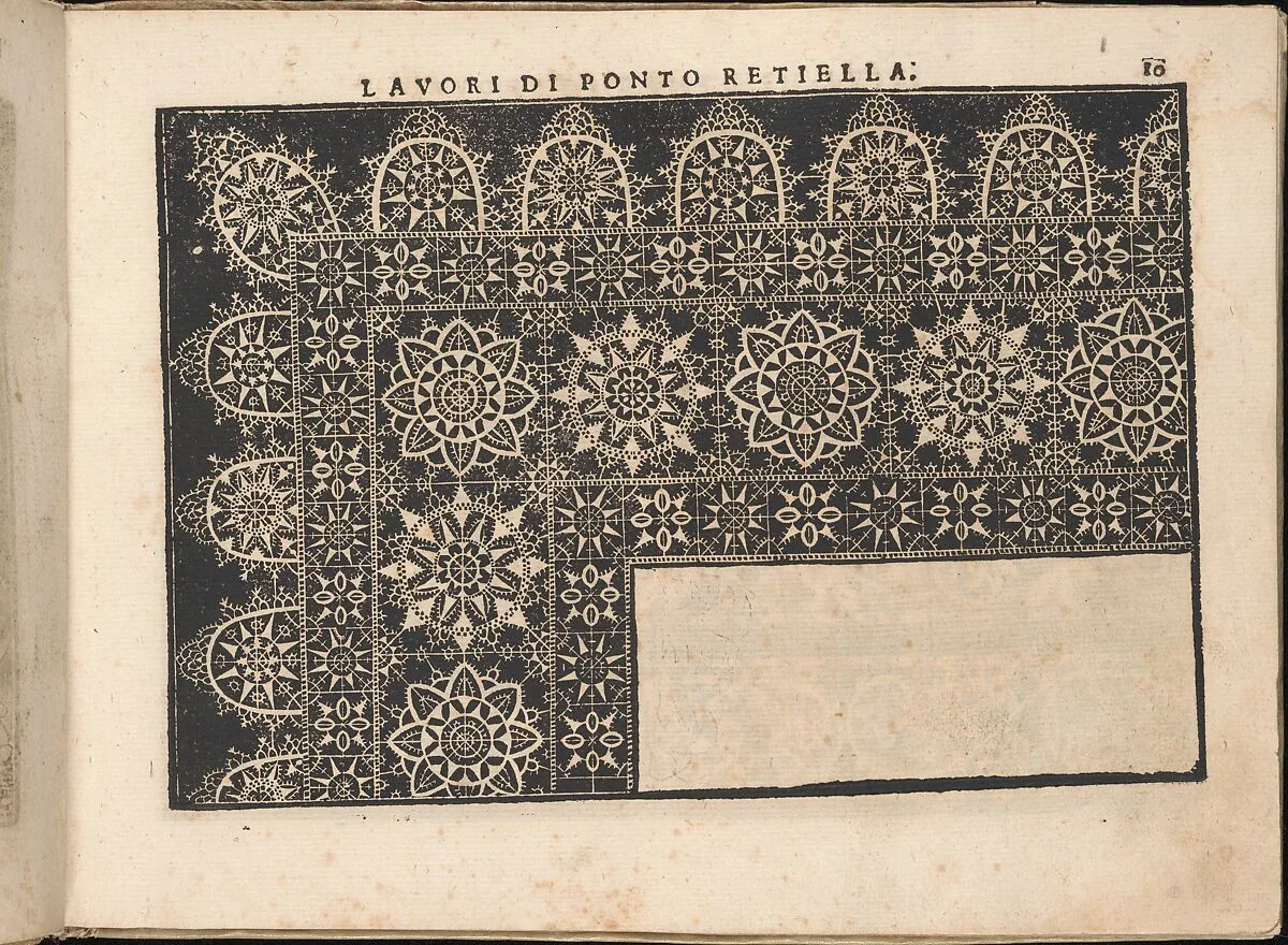 Fiore D'Ogni Virtu Per le Nobili Et Honeste Matrone, page 10 (recto) — Isabella Catanea Parasole|Antonio Fachetti