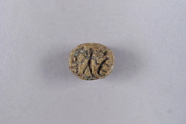 Scarab with Lord of the Animals Scene — Unknown