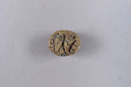Scarab with Lord of the Animals Scene