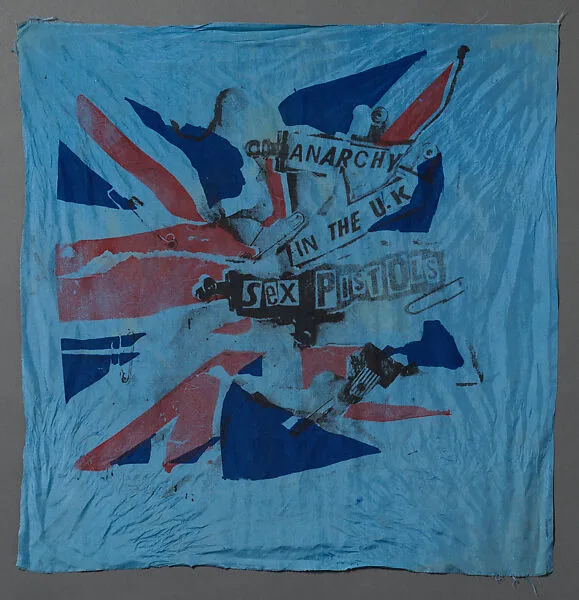 "Anarchy in the UK" handkerchief — Malcolm McLaren|Jamie Reid|Vivienne Westwood