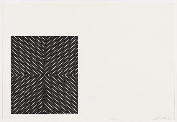 Zambesi, from "Black Series II" — Frank Stella|Gemini G.E.L.