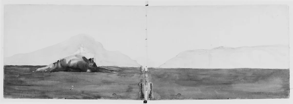Island and Coast, 1904 (from Sketchbook) — Mary Newbold Sargent