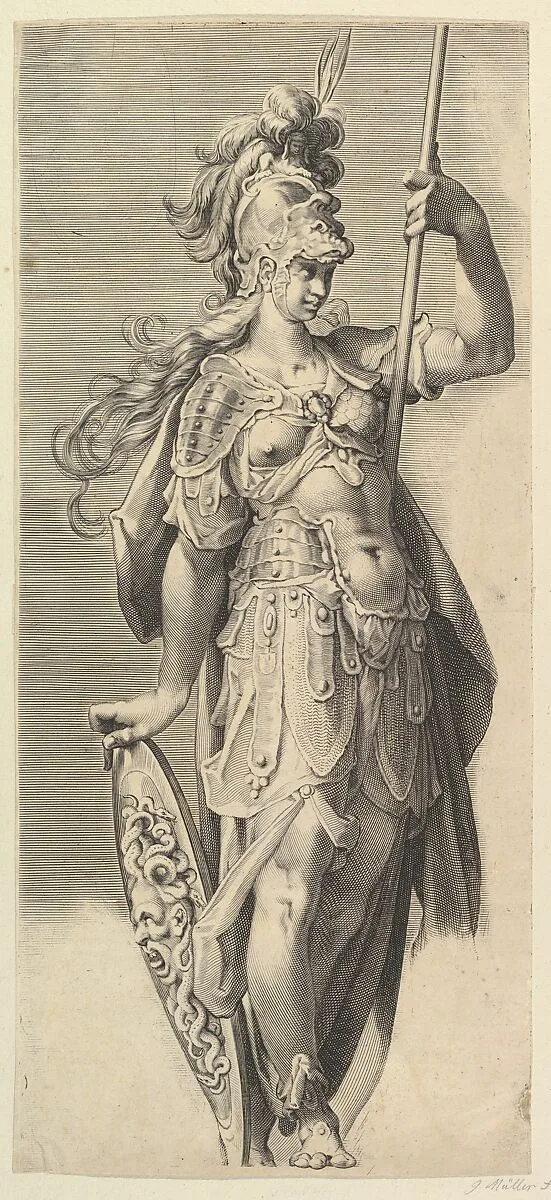 Minerva — Bartholomeus Spranger|Jan Muller