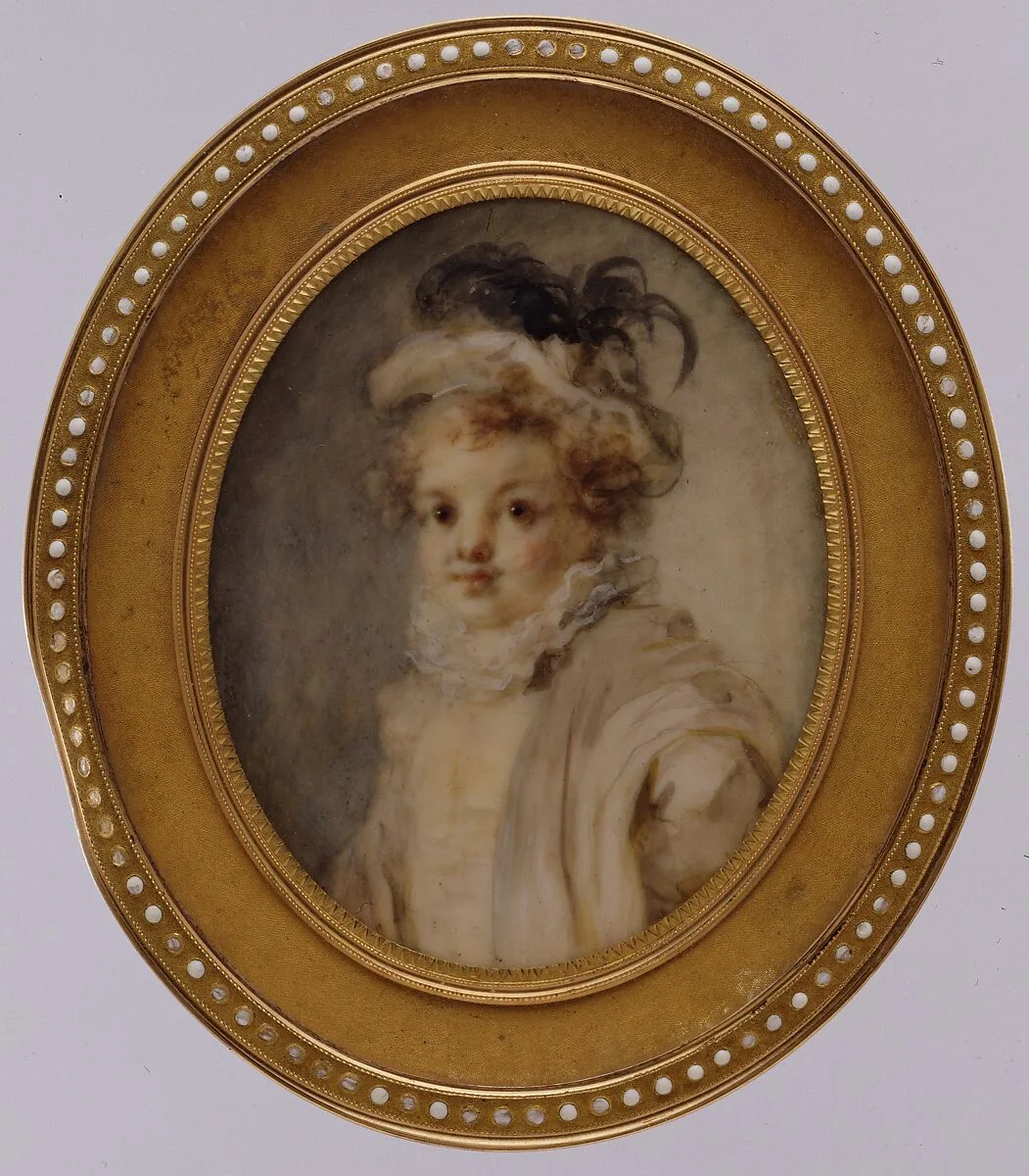 Portrait of a Boy — Marie Anne Gérard Fragonard (Madame Fragonard)