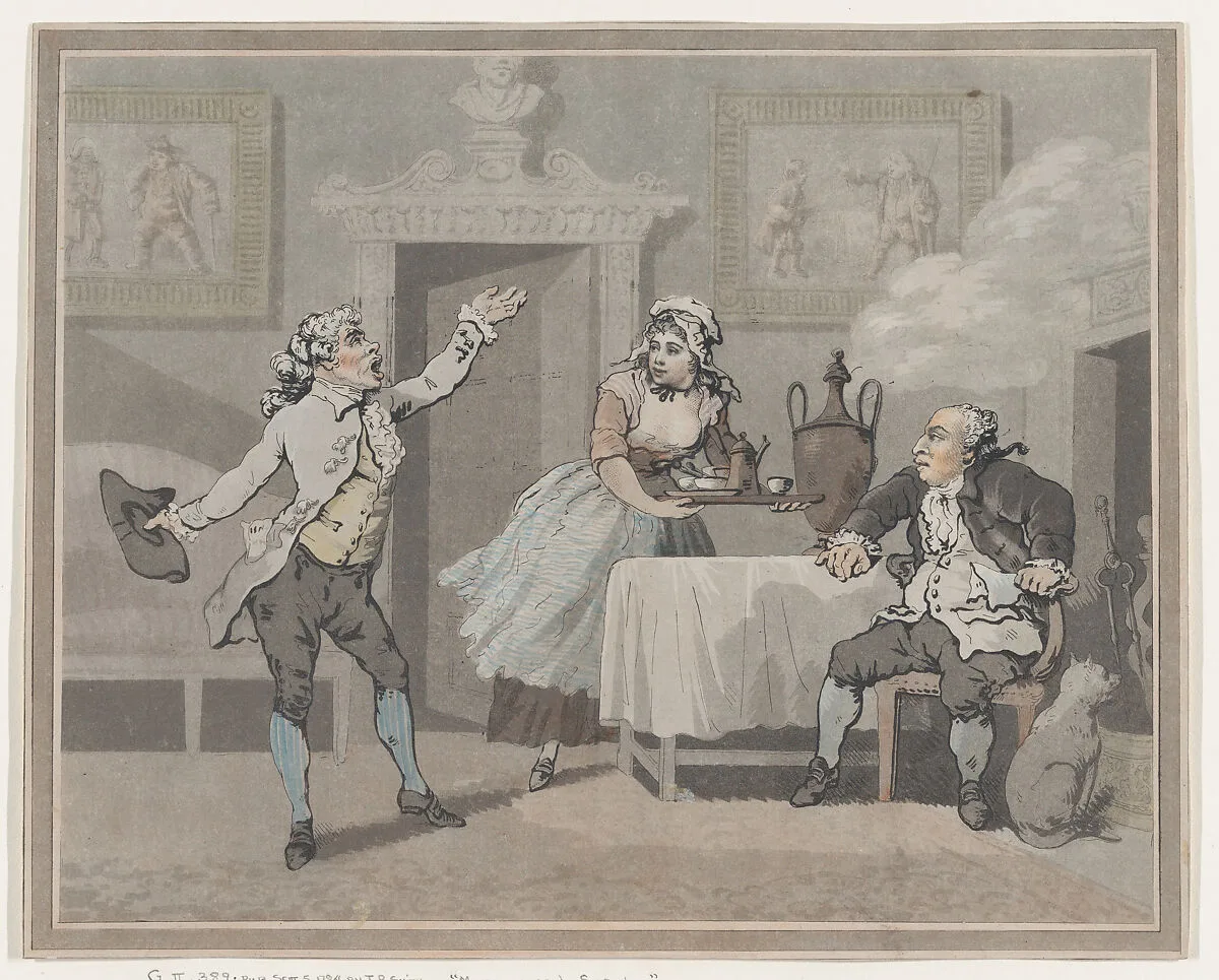 Manager & Spouter — S. W. Fores|Thomas Rowlandson|Henry Wigstead|David Garrick