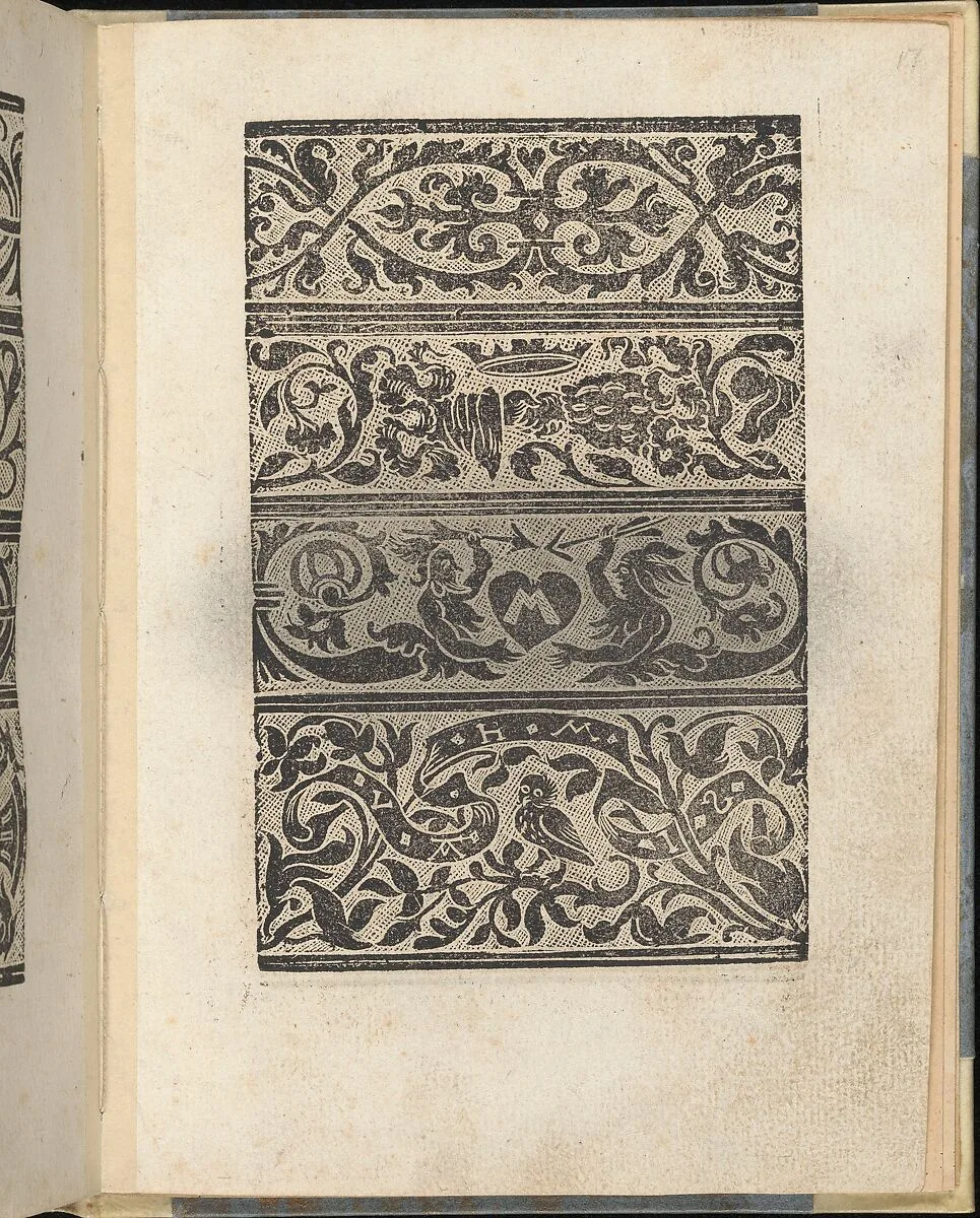 Ein ney Furmbüchlein, Page 17, recto — Johann Schönsperger the Younger