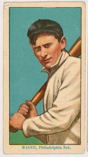 Sherry Magee, Philadelphia, from Coupon Cigarettes Baseball Issue, 1914-1916