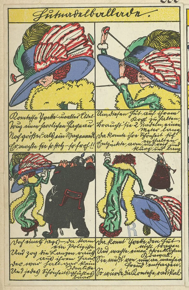 Hatpin Ballad (Hutnadelballade) — Moriz Jung|Wiener Werkstätte