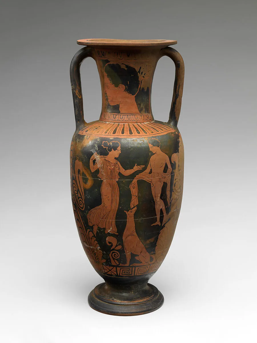 Terracotta neck-amphora (jar) — Parrish Painter