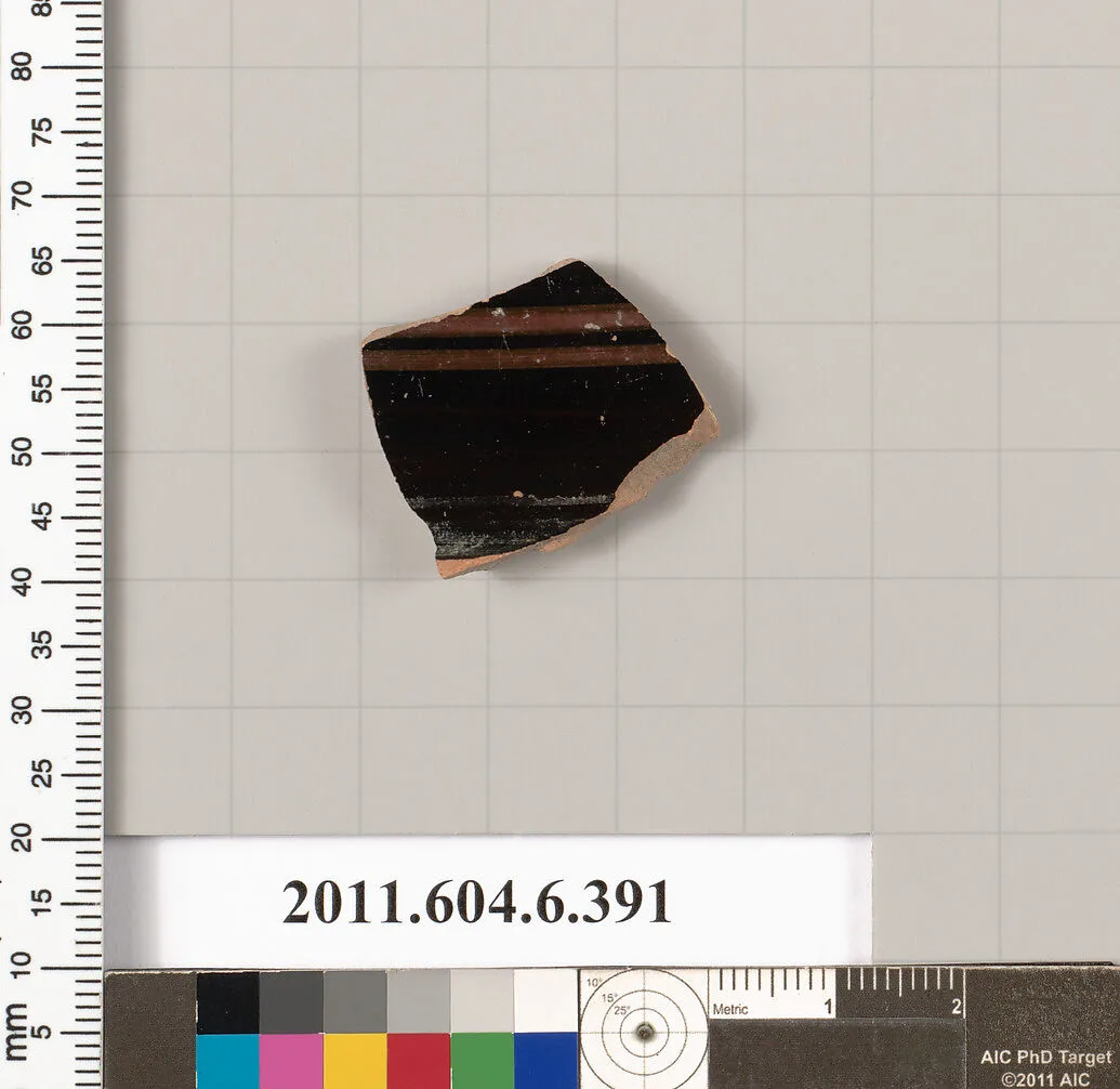 Terracotta fragment of an open shape — Unknown