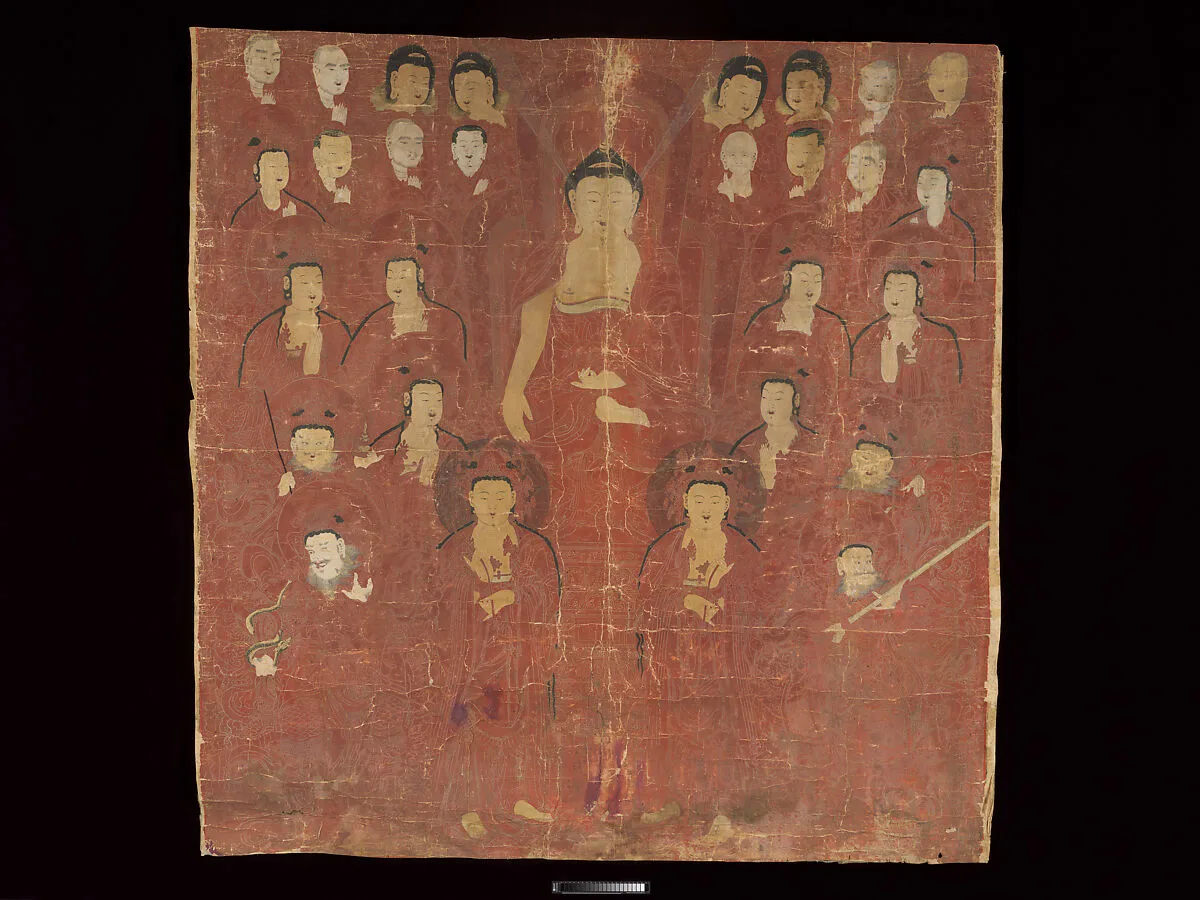영산희상도|靈山會上圖)|Vulture Peak Assembly — Unidentified artist
