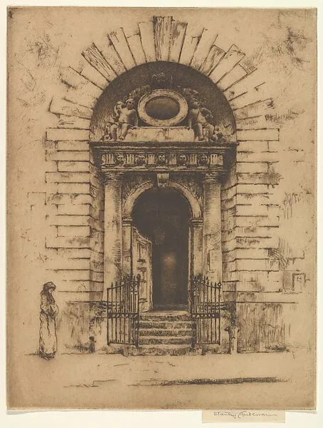 The Doorway of St. Mary-le-Bow — Stanley Arthur Charles Anderson