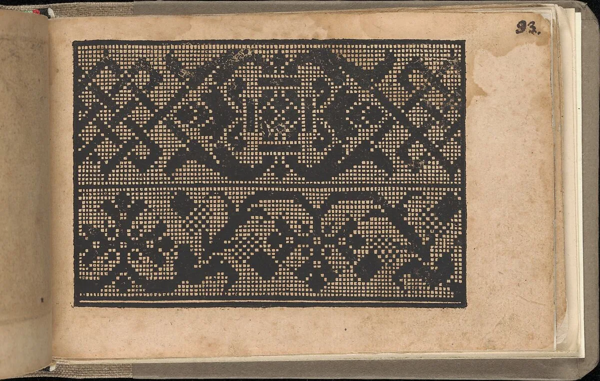 Schön newes Modelbuch (Page 93r) — Sigismundus Latomus