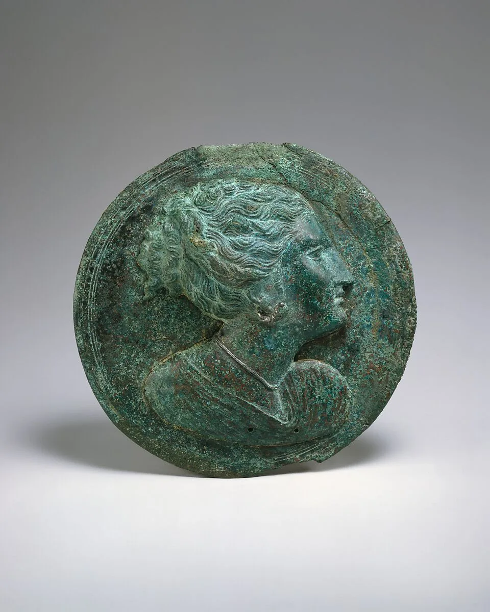Bronze box mirror — Unknown