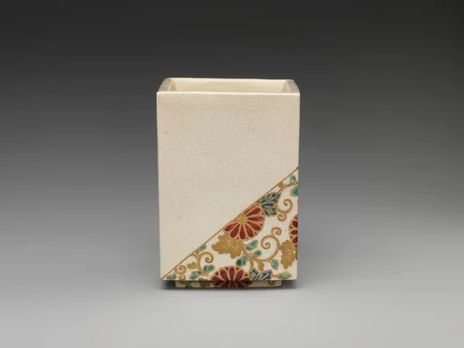 仁清様式 向付|Ninsei-style Serving Container (Mukōzuke)