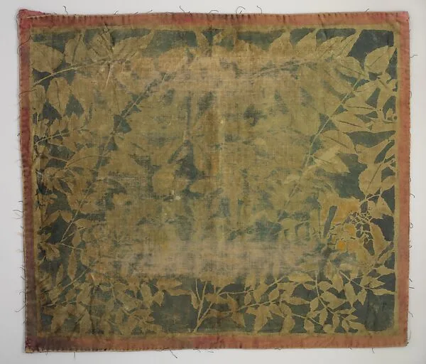 Velvet panel — Dorothy Marshall Hornblower|Tiffany Studios