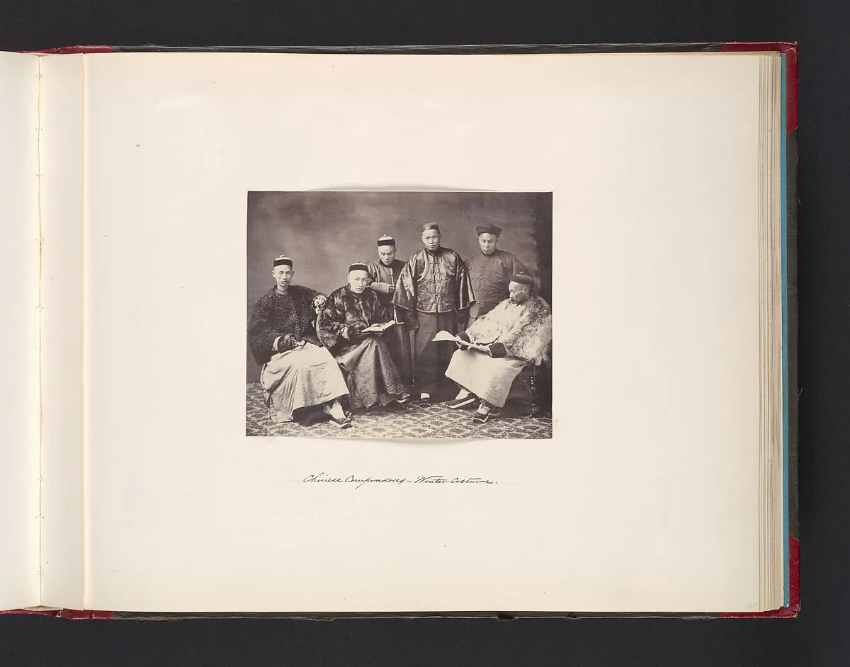 Chinese Compradores, Winter Costume — John Thomson