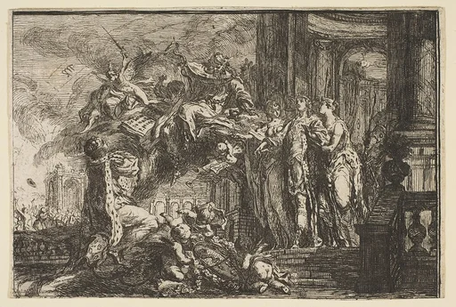 Allegorie sur la Convalescence du Dauphin