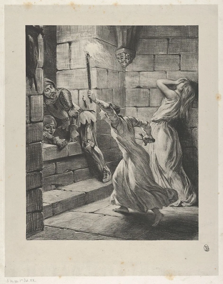 The Sister of Duguesclin — Eugène Delacroix