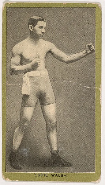 Eddie Walsh, from the Pugilistic Subjects series (T226), issued by Red Sun Cigarettes — Red Sun Cigarettes