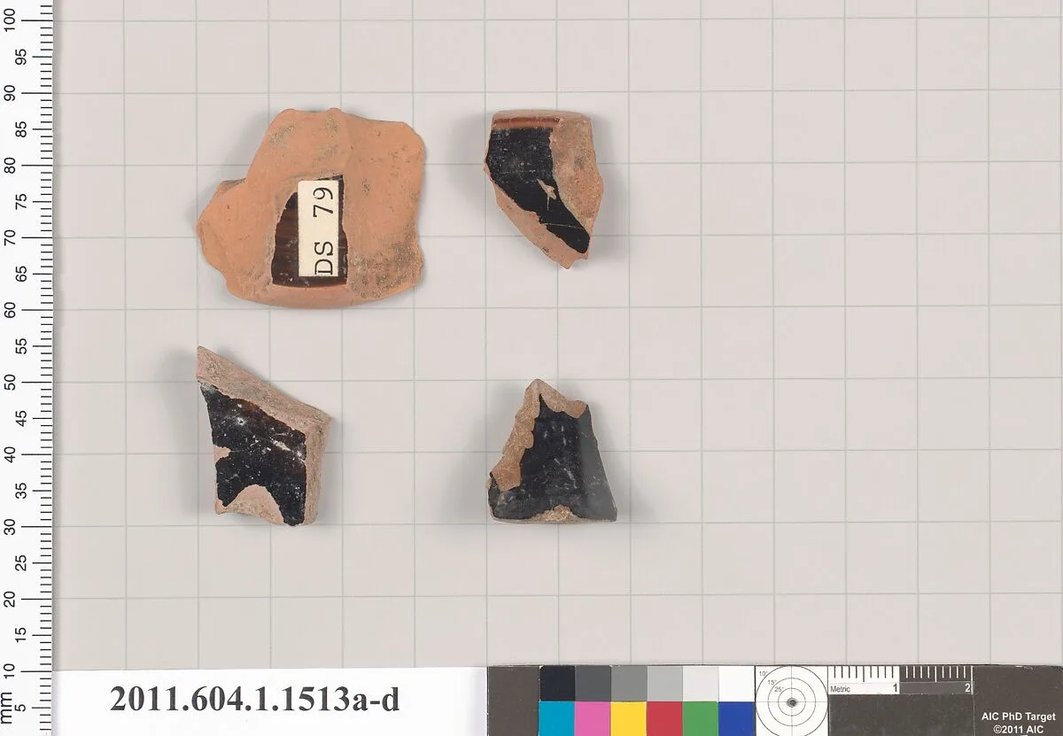 Terracotta fragments of kylikes (drinking cups) — Unknown
